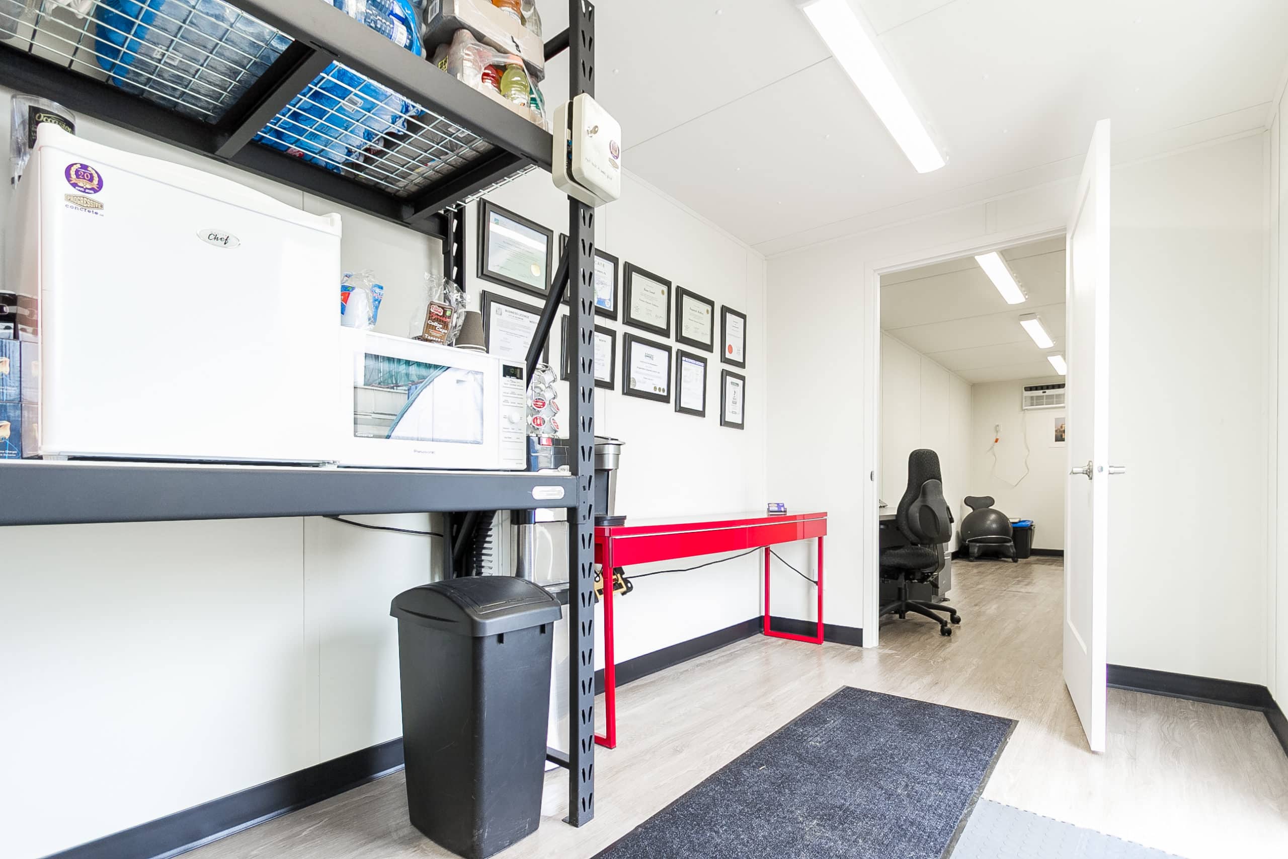 40’HC Office CUBE – Vinyl Drywall Finished - Container Holdings Pty Ltd
