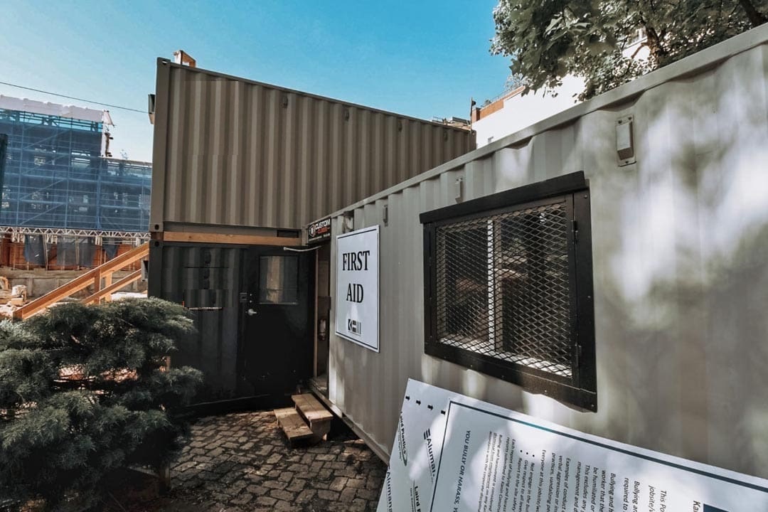 20’ Office CUBE – Vinyl Drywall Finished - Container Holdings Pty Ltd