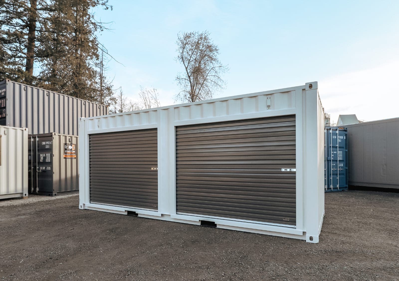 20′ Shipping Container + (2)  8′ Rollup Doors - Container Holdings Pty Ltd