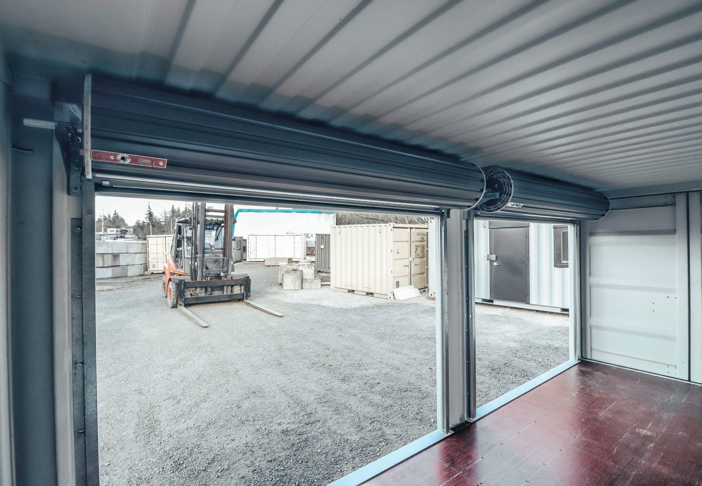 20′ Shipping Container + (2)  8′ Rollup Doors - Container Holdings Pty Ltd