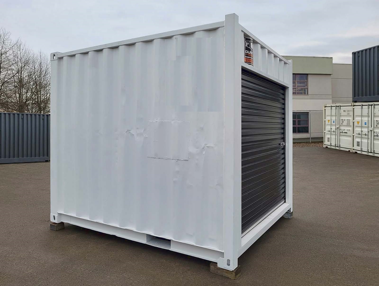 10’ “Cut Down” Used Container + Rollup - Container Holdings Pty Ltd