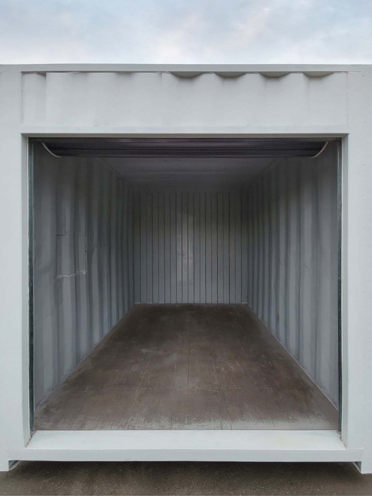10’ “Cut Down” Used Container + Rollup - Container Holdings Pty Ltd