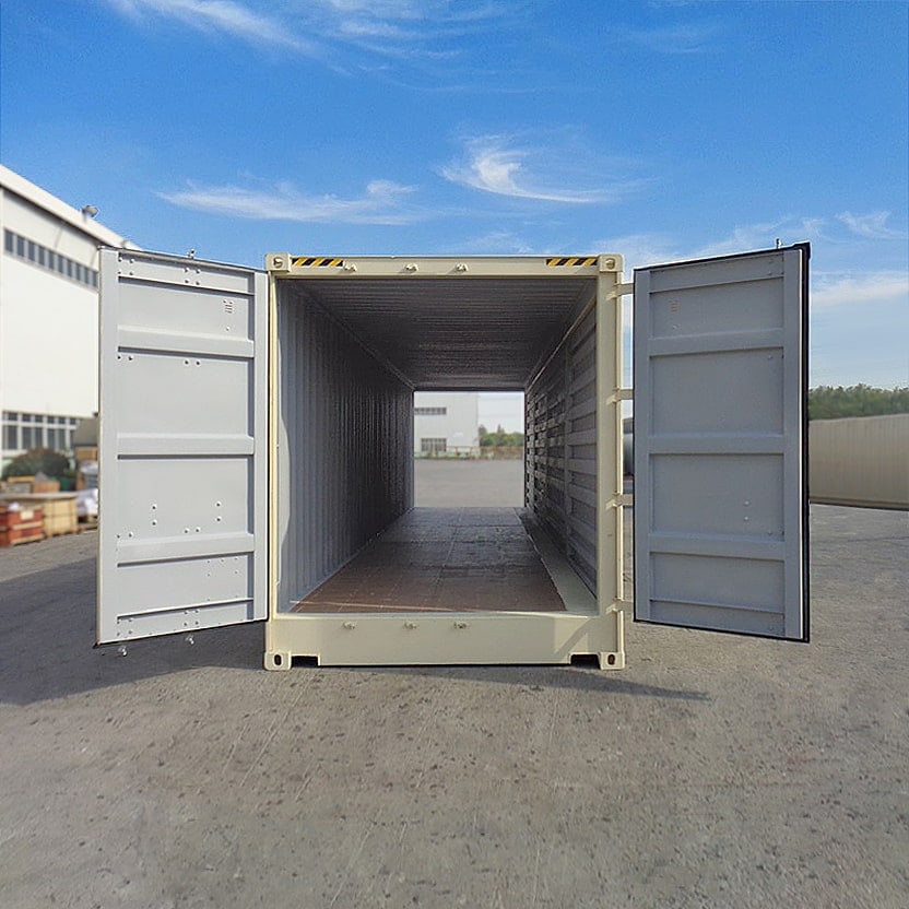 40’HC New (1-trip) “Openside” Shipping Container - Container Holdings Pty Ltd