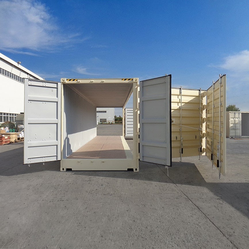 40’HC New (1-trip) “Openside” Shipping Container - Container Holdings Pty Ltd