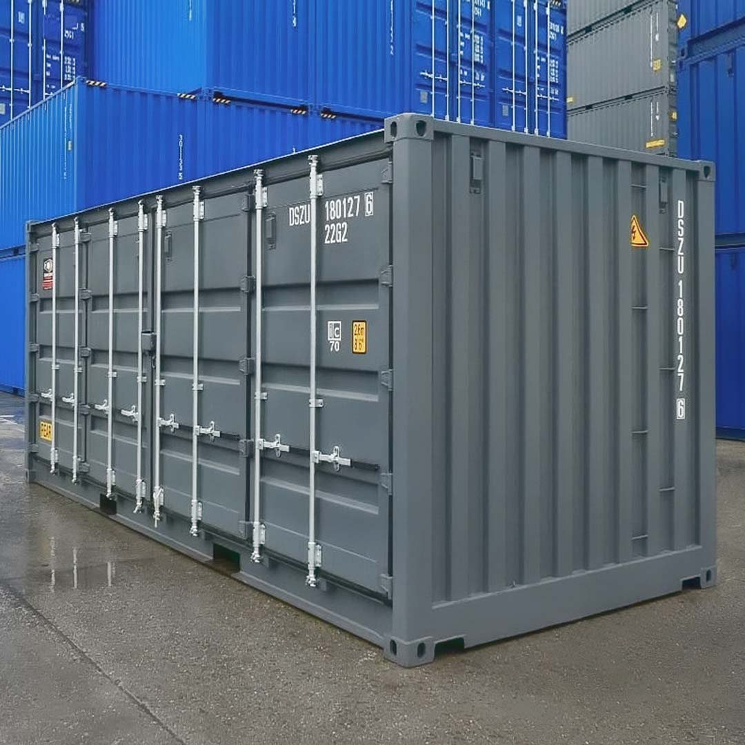 20’ New (1-trip) “Openside” Shipping Container - Container Holdings Pty Ltd