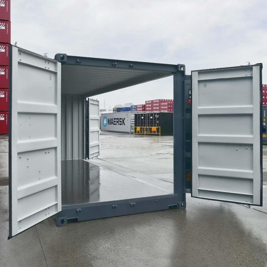 20’ New (1-trip) “Openside” Shipping Container - Container Holdings Pty Ltd