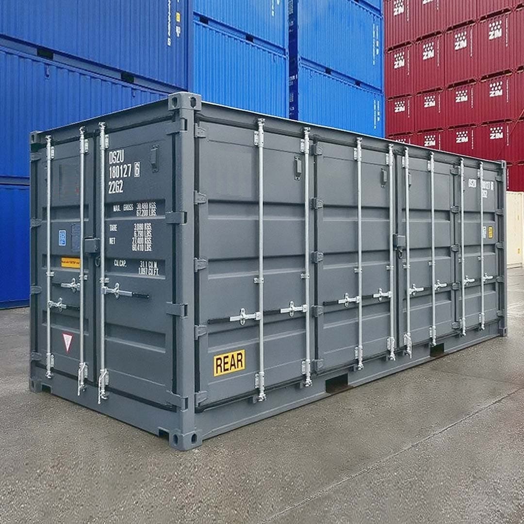 20’ New (1-trip) “Openside” Shipping Container - Container Holdings Pty Ltd