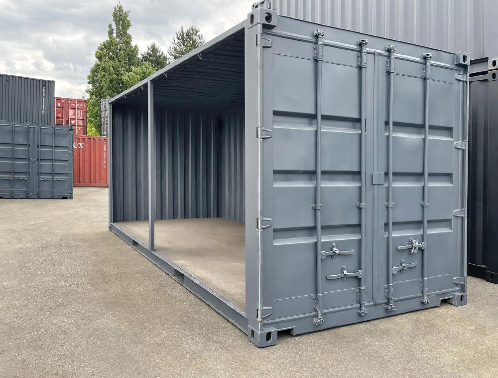 20’ Used “Open Face” Shipping Container - Container Holdings Pty Ltd