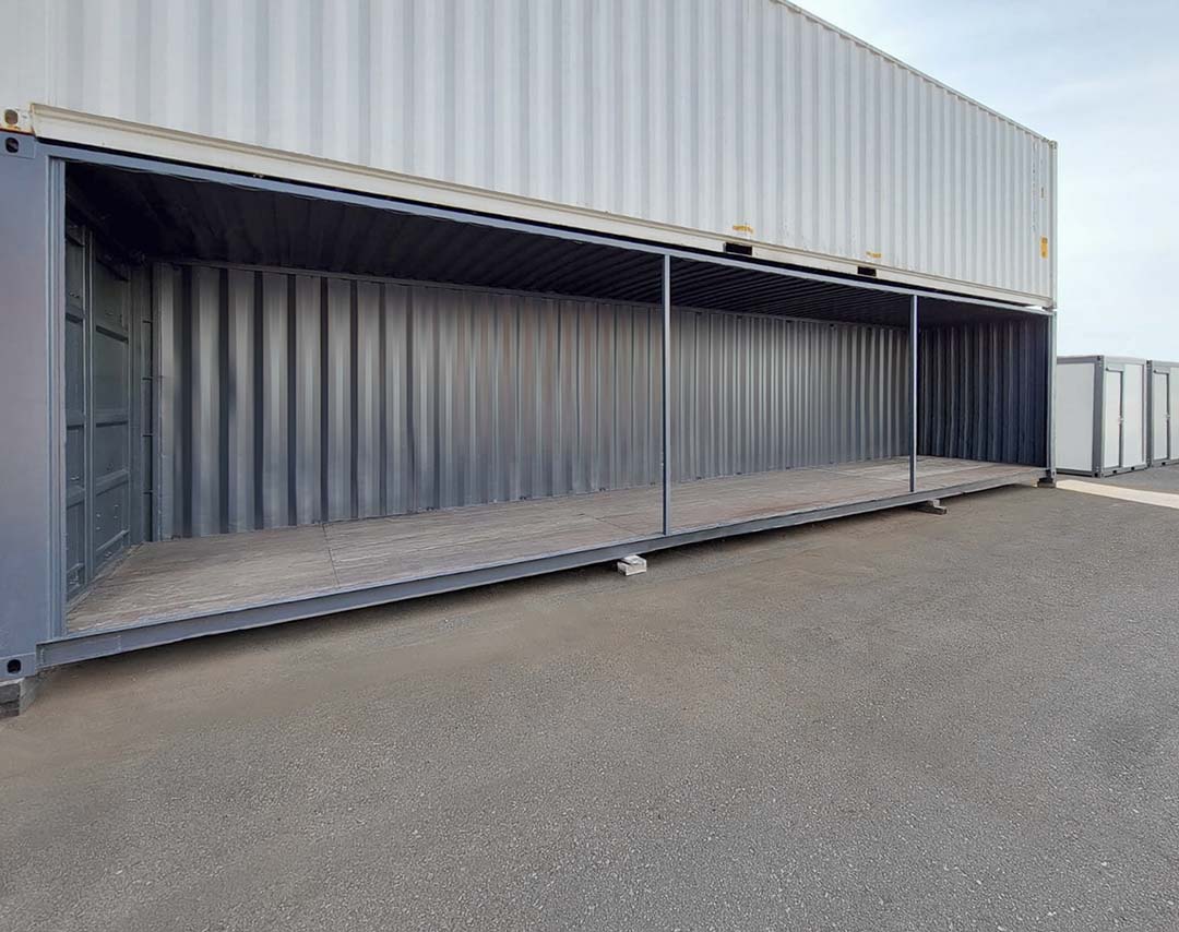 40’HC Used “Open Face” Shipping Container - Container Holdings Pty Ltd