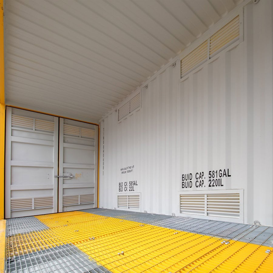 20’HC Openside Containment Cube - Container Holdings Pty Ltd