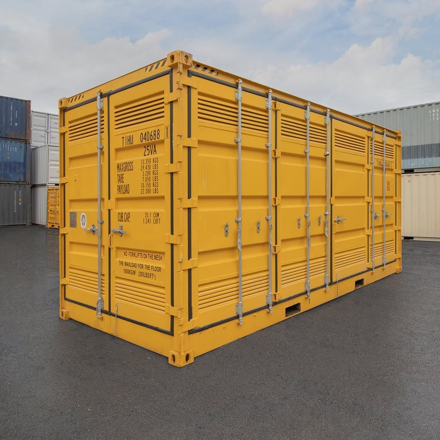 20’HC Openside Containment Cube - Container Holdings Pty Ltd