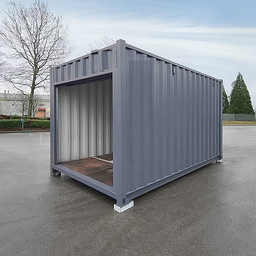 15′ “Cut Down” Used Container + Rollup - Container Holdings Pty Ltd