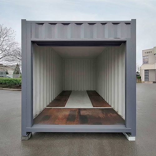 15′ “Cut Down” Used Container + Rollup - Container Holdings Pty Ltd