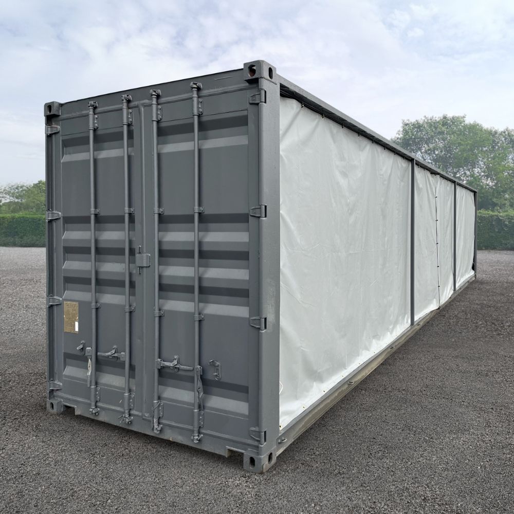 40’HC Open-Face w/Tarp System - Container Holdings Pty Ltd