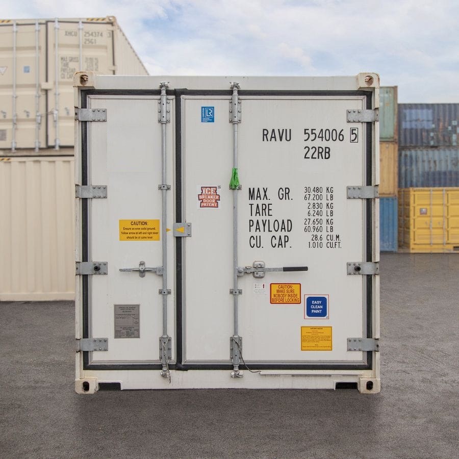 20’ New (1-trip) Refrigerated Container (Working Reefer) - Container Holdings Pty Ltd