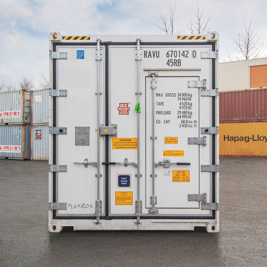 40’HC New (1-trip) Refrigerated Container (Working Reefer) - Container Holdings Pty Ltd