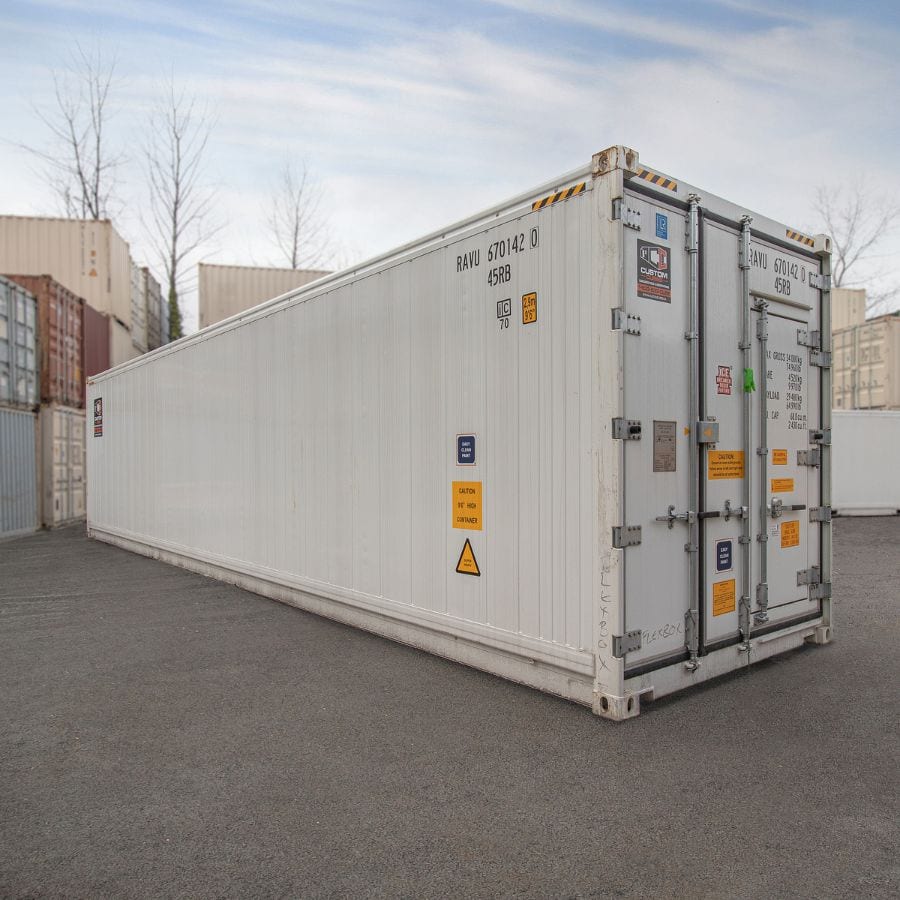 40’HC New (1-trip) Refrigerated Container (Working Reefer) - Container Holdings Pty Ltd