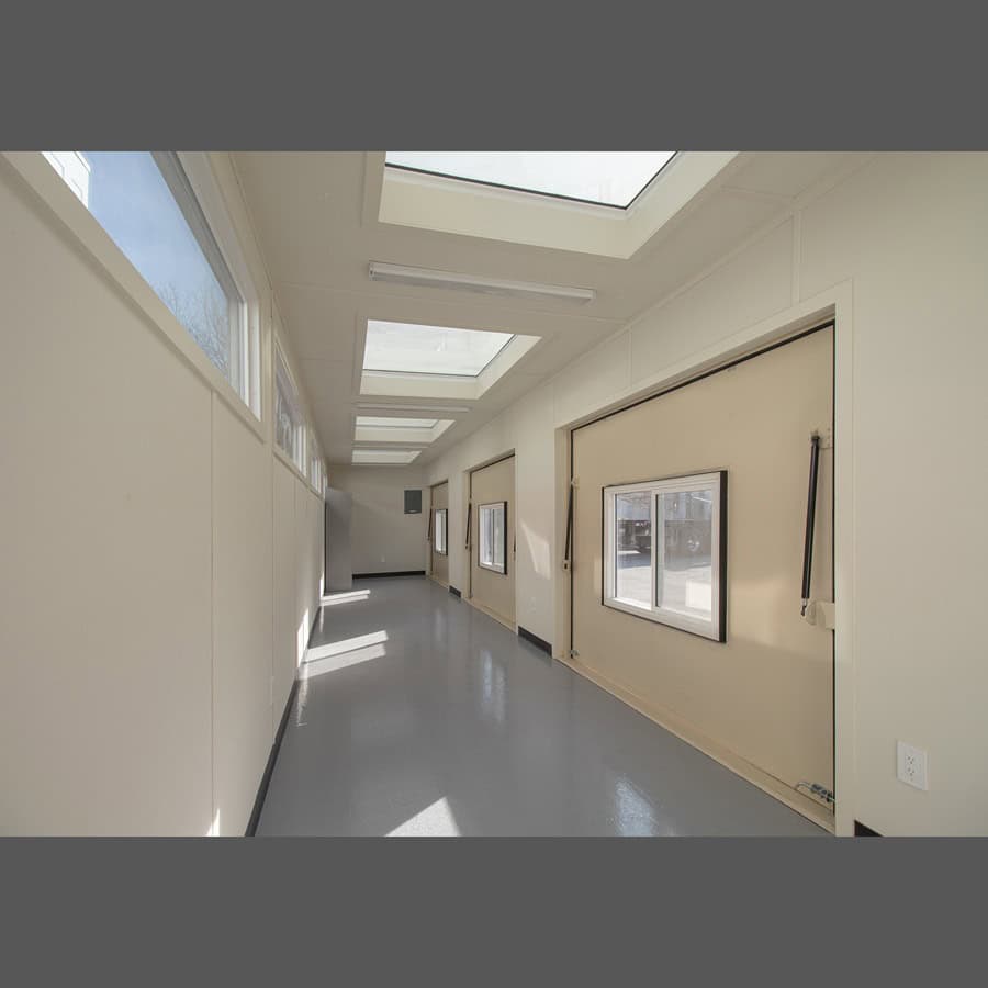40’ Art Studio w/Flip up Doors - Container Holdings Pty Ltd