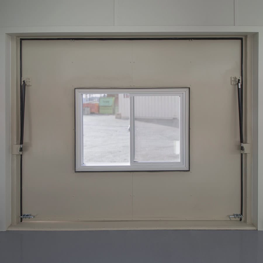 40’ Art Studio w/Flip up Doors - Container Holdings Pty Ltd
