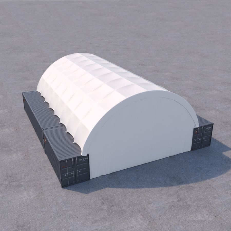 40’ x 60’ Container Shelter - Container Holdings Pty Ltd