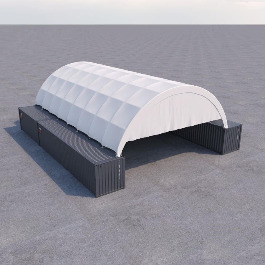 40’ x 60’ Container Shelter - Container Holdings Pty Ltd