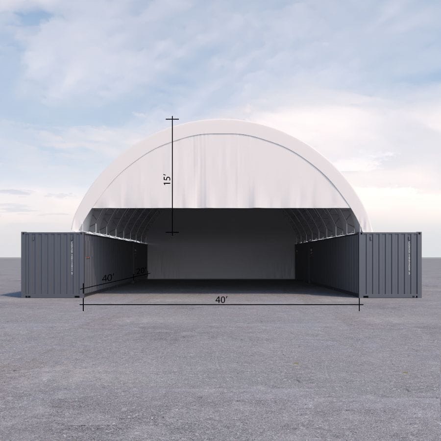 40’ x 60’ Container Shelter - Container Holdings Pty Ltd