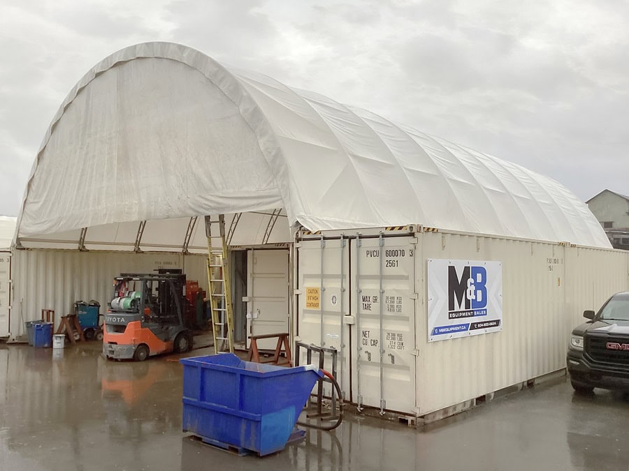 40’ x 60’ Container Shelter - Container Holdings Pty Ltd