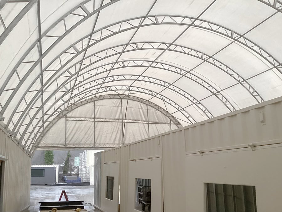 40’ x 60’ Container Shelter - Container Holdings Pty Ltd