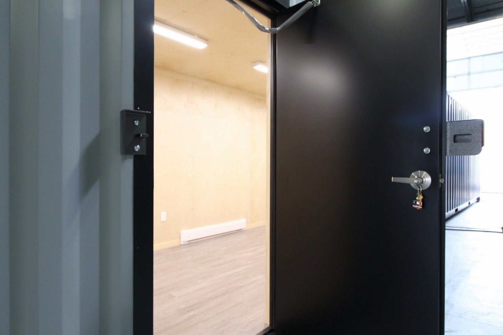 40’ Office CUBE – Wood Finished - Container Holdings Pty Ltd