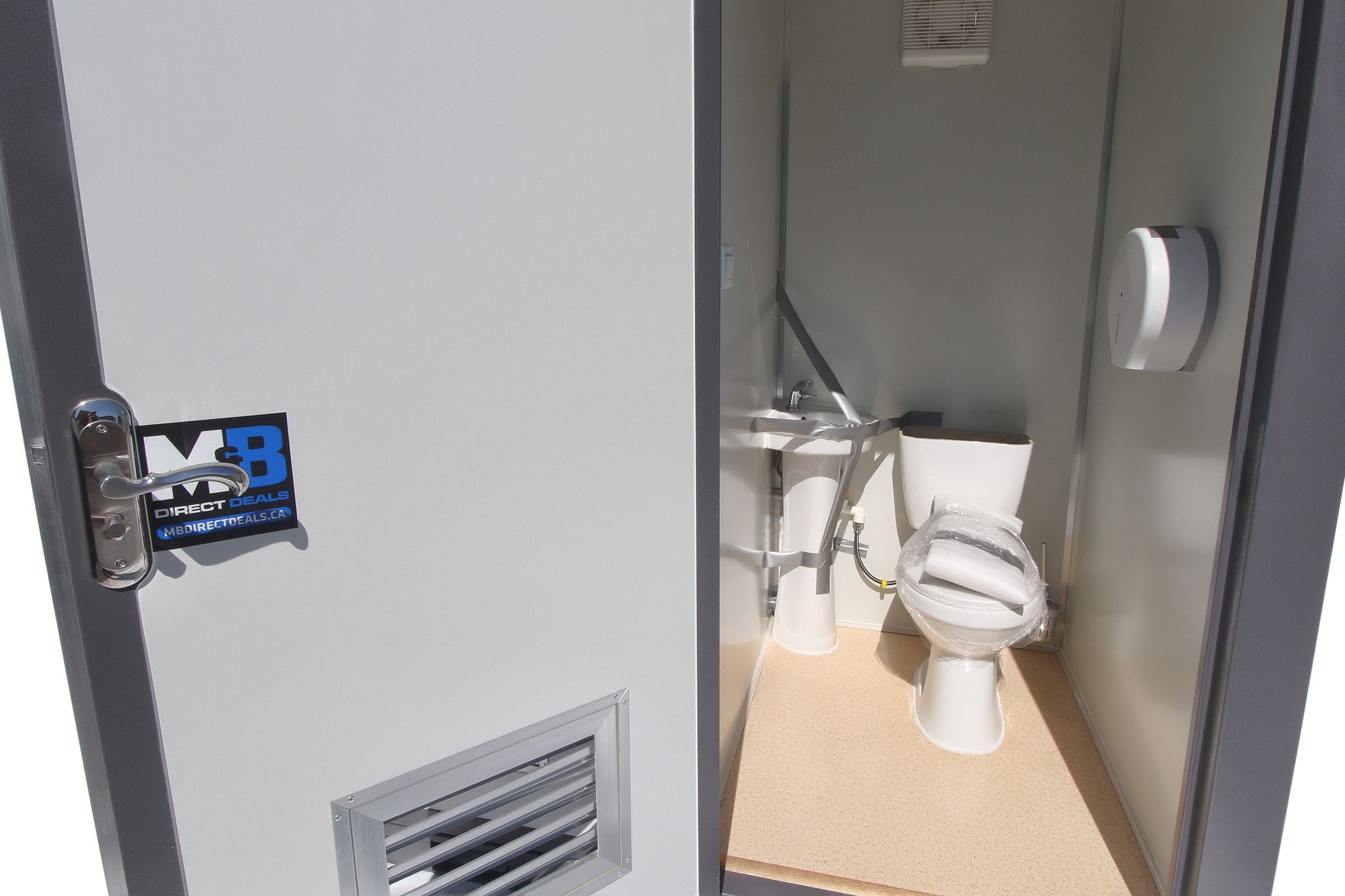 M&B | Double Stall Portable Washroom - Container Holdings Pty Ltd