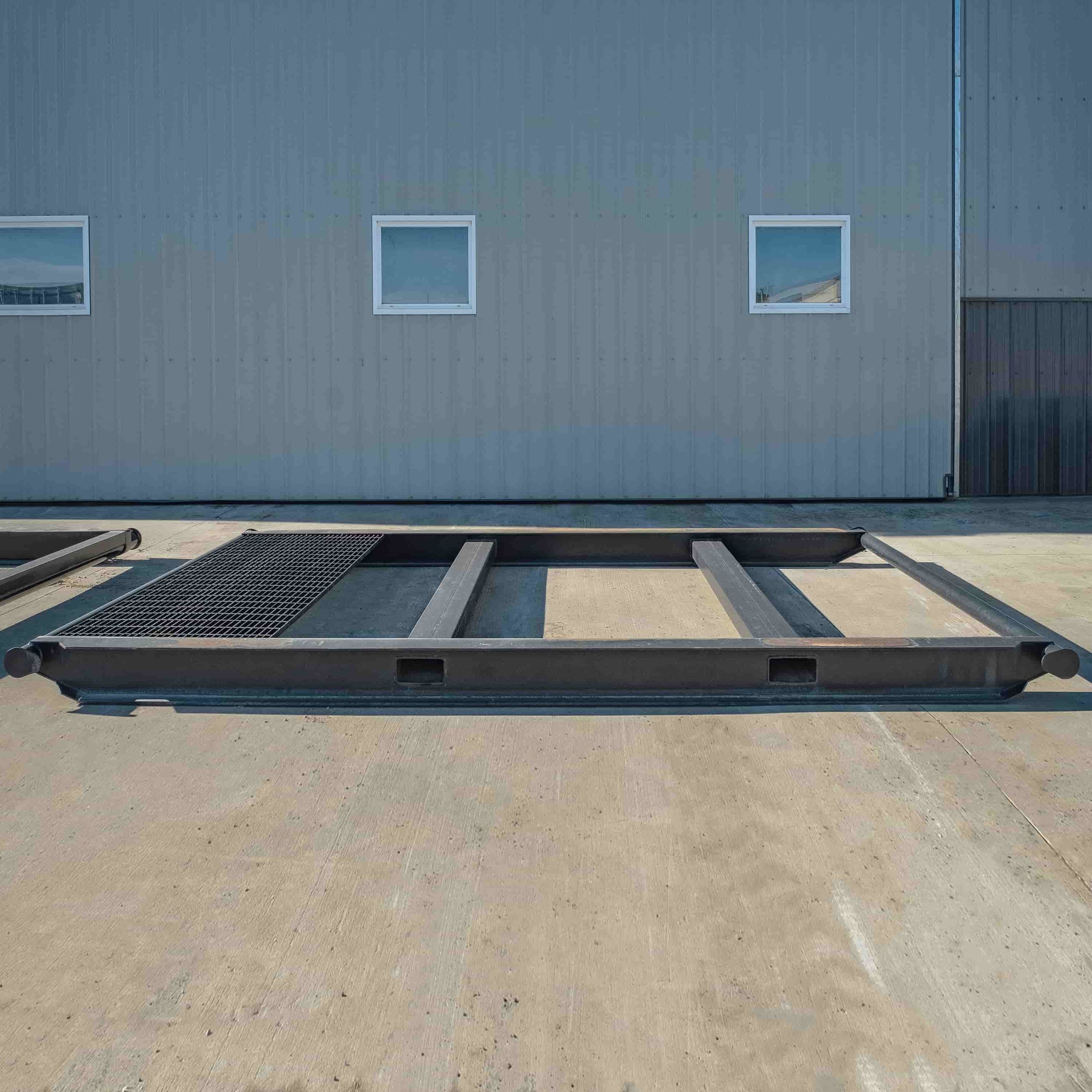 10’ Grated “Weld On” Skid - Container Holdings Pty Ltd
