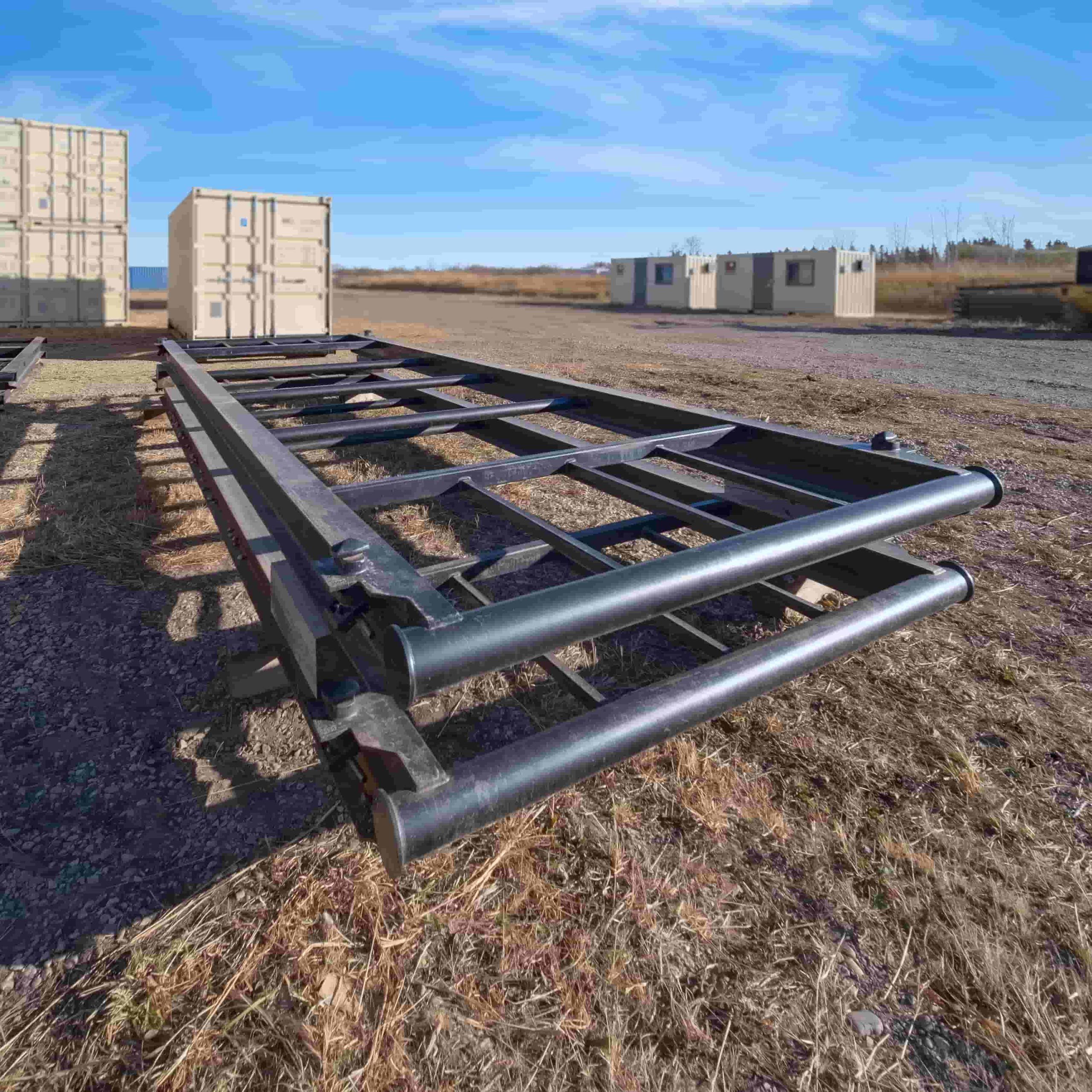 20’ Container skid w/ twist locks “Non-Grated” - Container Holdings Pty Ltd