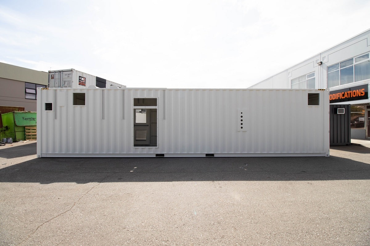 40’ Custom Mechanical Enclosure - Container Holdings Pty Ltd