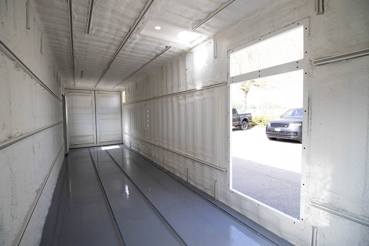 40’ Custom Mechanical Enclosure - Container Holdings Pty Ltd