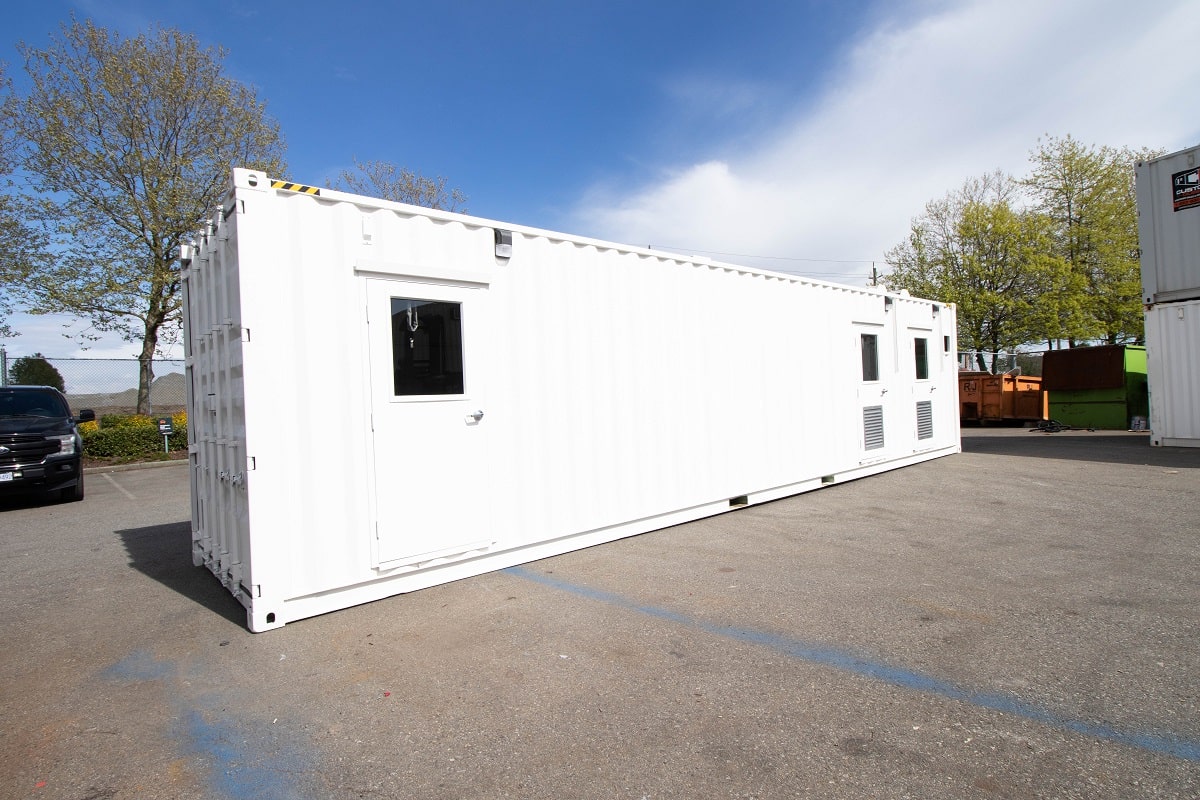 40’ Custom Mechanical Enclosure - Container Holdings Pty Ltd