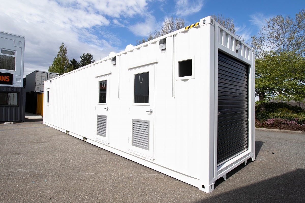 40’ Custom Mechanical Enclosure - Container Holdings Pty Ltd