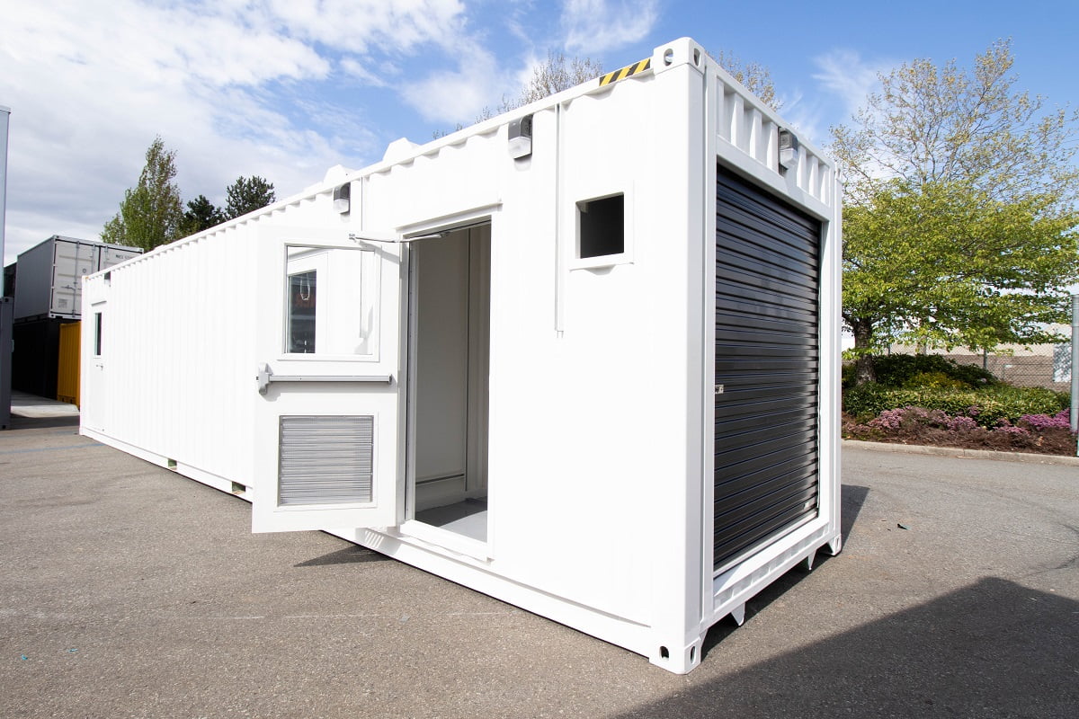 40’ Custom Mechanical Enclosure - Container Holdings Pty Ltd