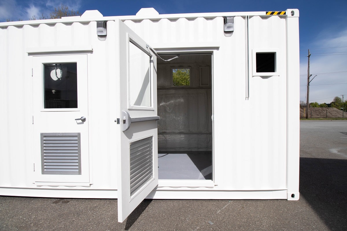 40’ Custom Mechanical Enclosure - Container Holdings Pty Ltd