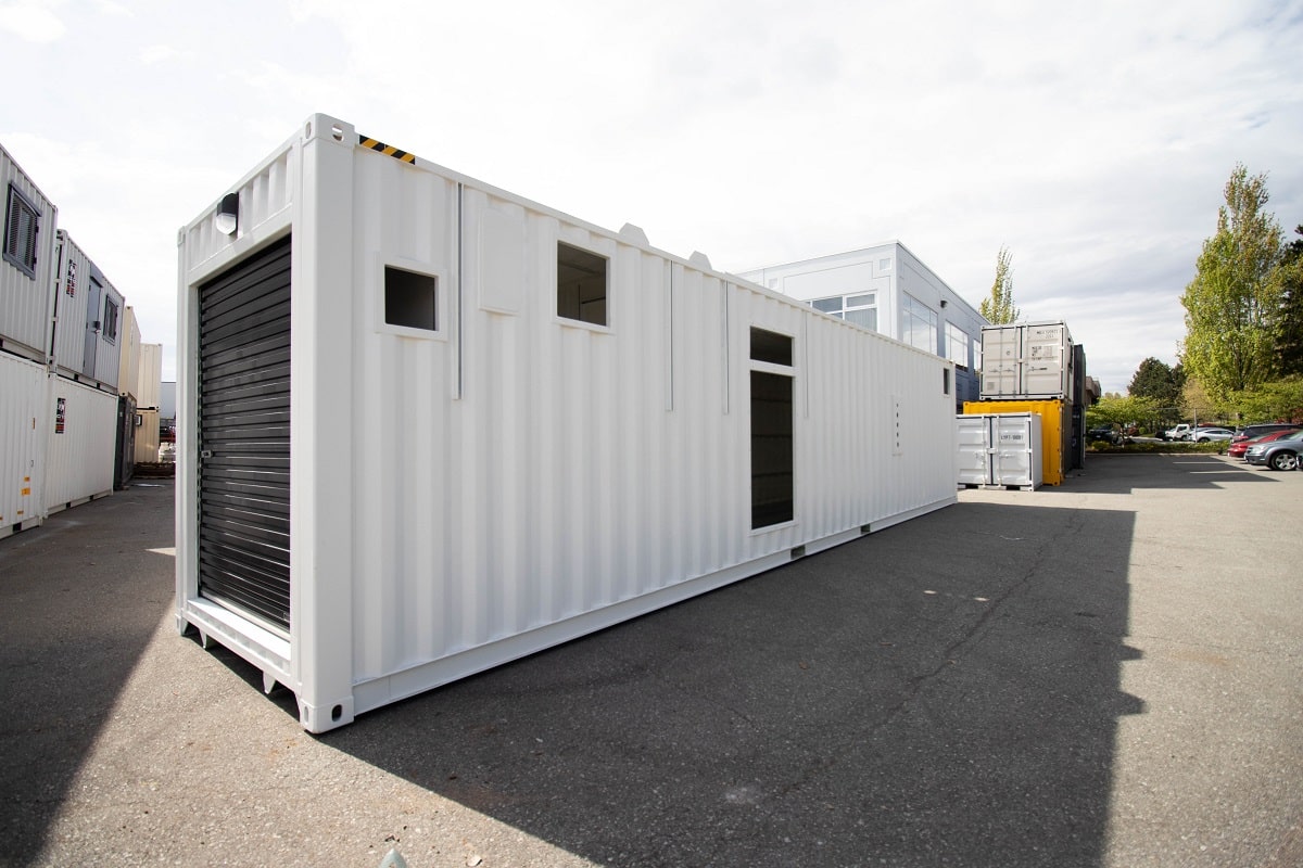 40’ Custom Mechanical Enclosure - Container Holdings Pty Ltd