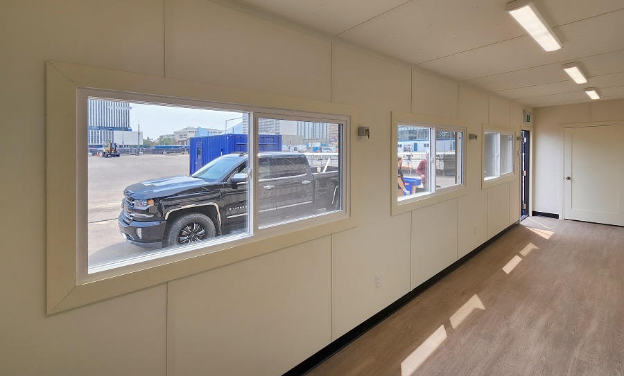 40’HC VIP Area with Patio for the Oilers - Container Holdings Pty Ltd
