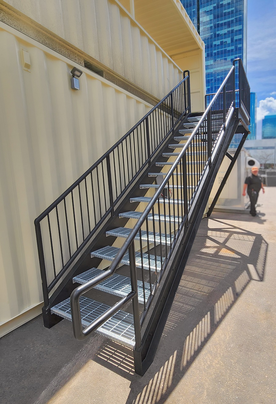 40’HC VIP Area with Patio for the Oilers - Container Holdings Pty Ltd