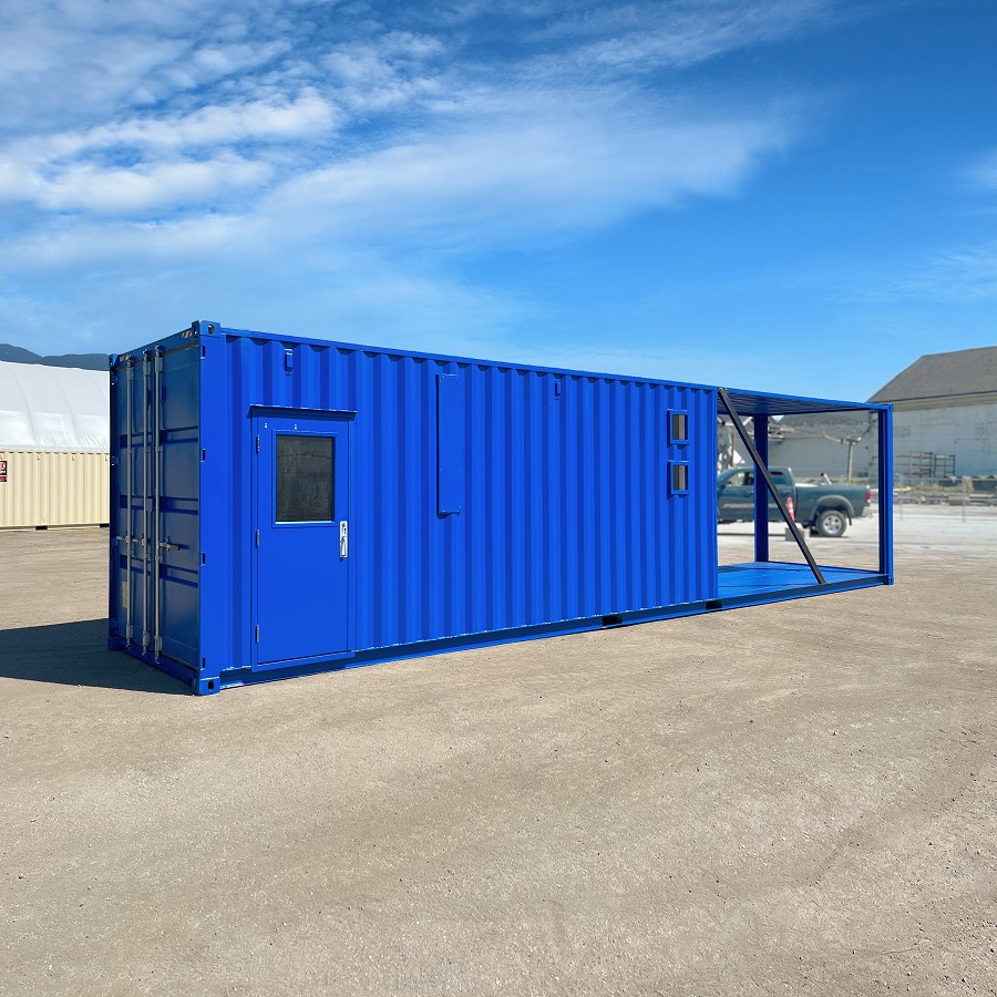 40’ Custom Equipment Enclosure - Container Holdings Pty Ltd