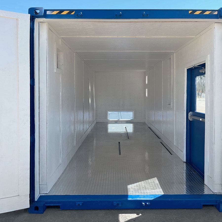 40’ Custom Equipment Enclosure - Container Holdings Pty Ltd