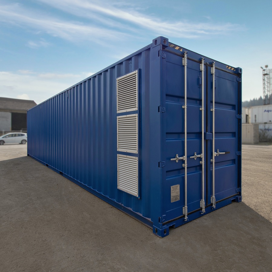 40’ Custom Equipment Housing Unit - Container Holdings Pty Ltd