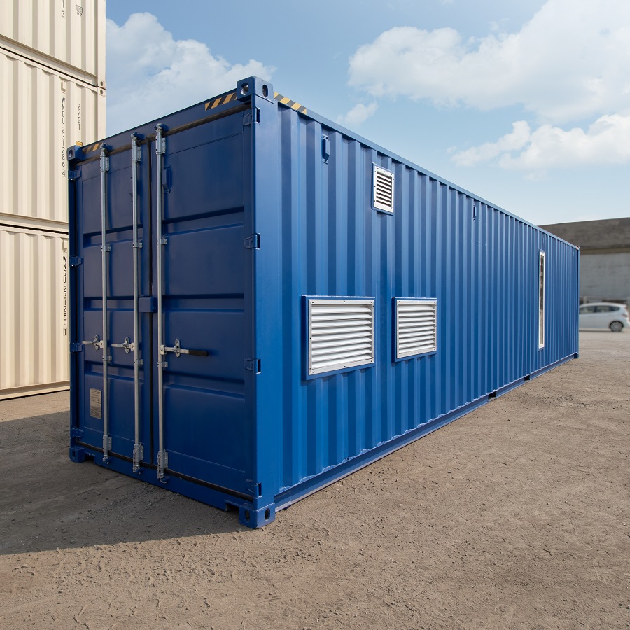 40’ Custom Equipment Housing Unit - Container Holdings Pty Ltd