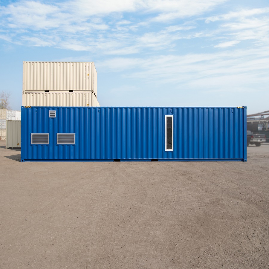 40’ Custom Equipment Housing Unit - Container Holdings Pty Ltd
