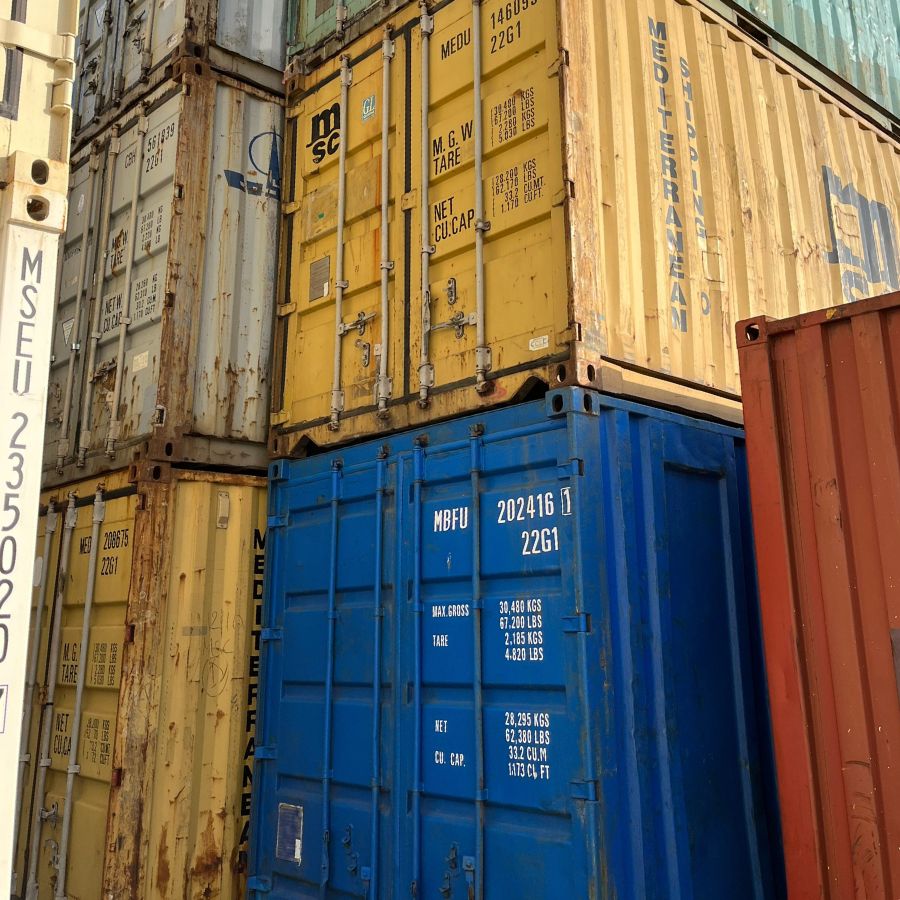 20’ Used Containers With Minor DMG - Container Holdings Pty Ltd