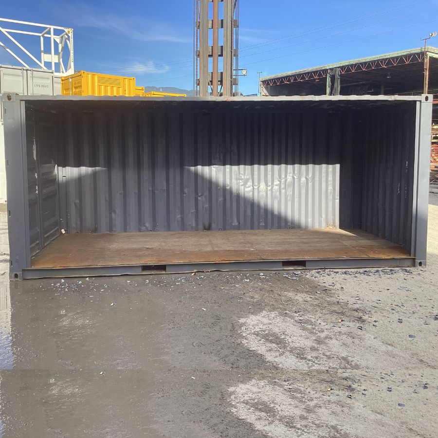 20′ Used “Open-Face” Shipping Container (Special) - Container Holdings Pty Ltd