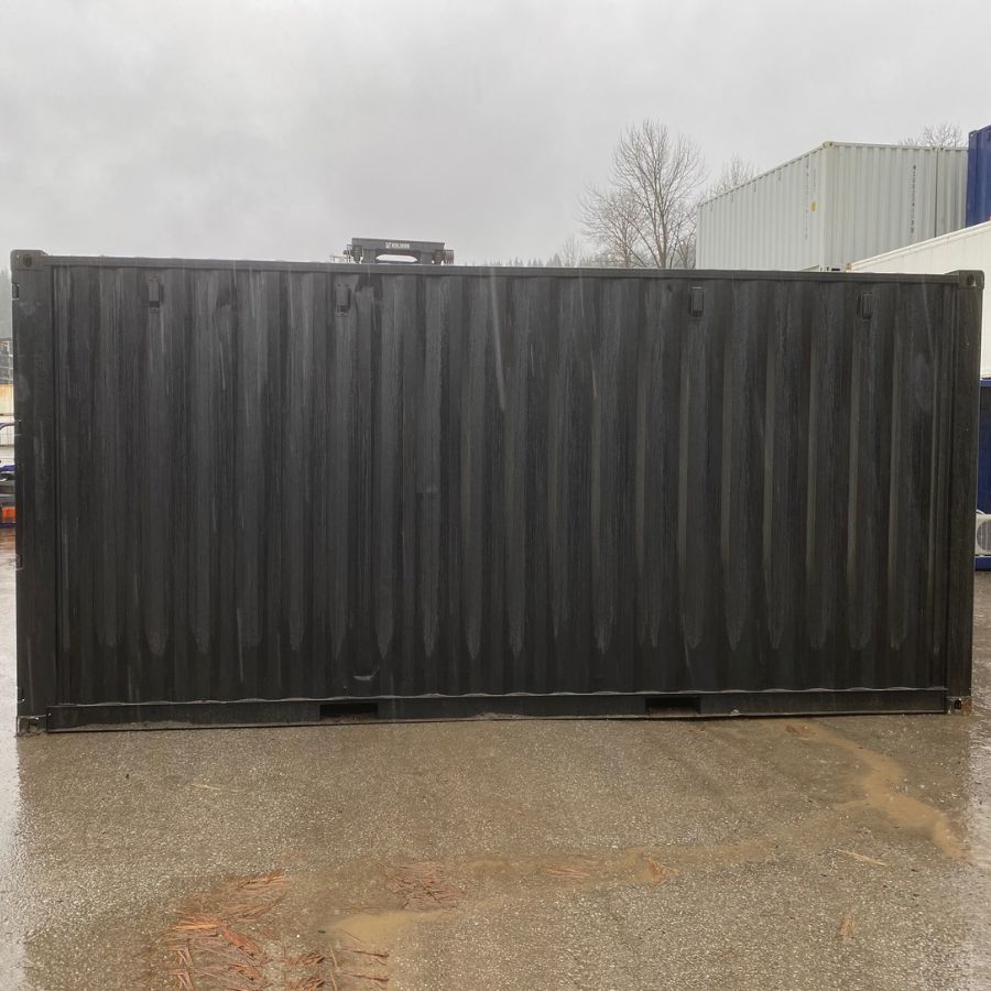 20’HC New (1-Trip) Shipping Container – Painted Black - Container Holdings Pty Ltd