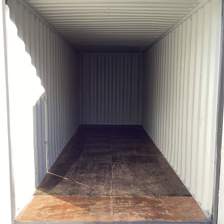 25’HC Used Shipping Container (Painted Slate Grey) - Container Holdings Pty Ltd